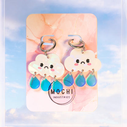 Rain Cloud Earrings