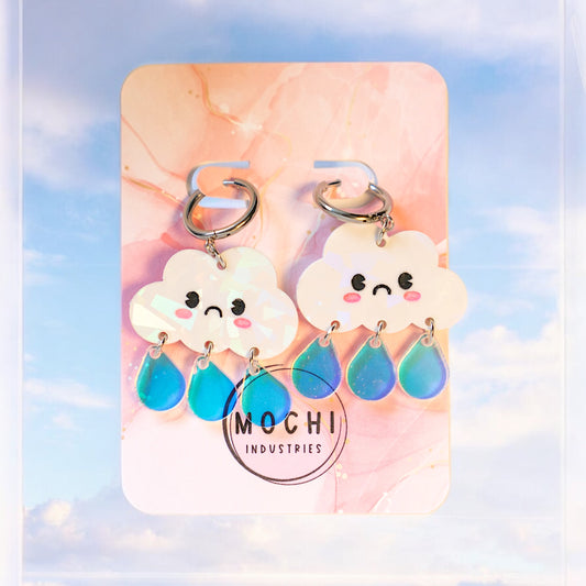 Rain Cloud Earrings