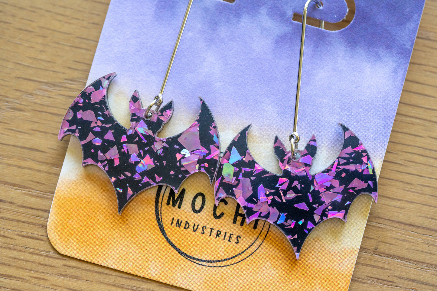 Glittery Bat Drops