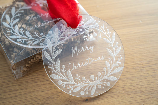 Christmas Wreath Ornament