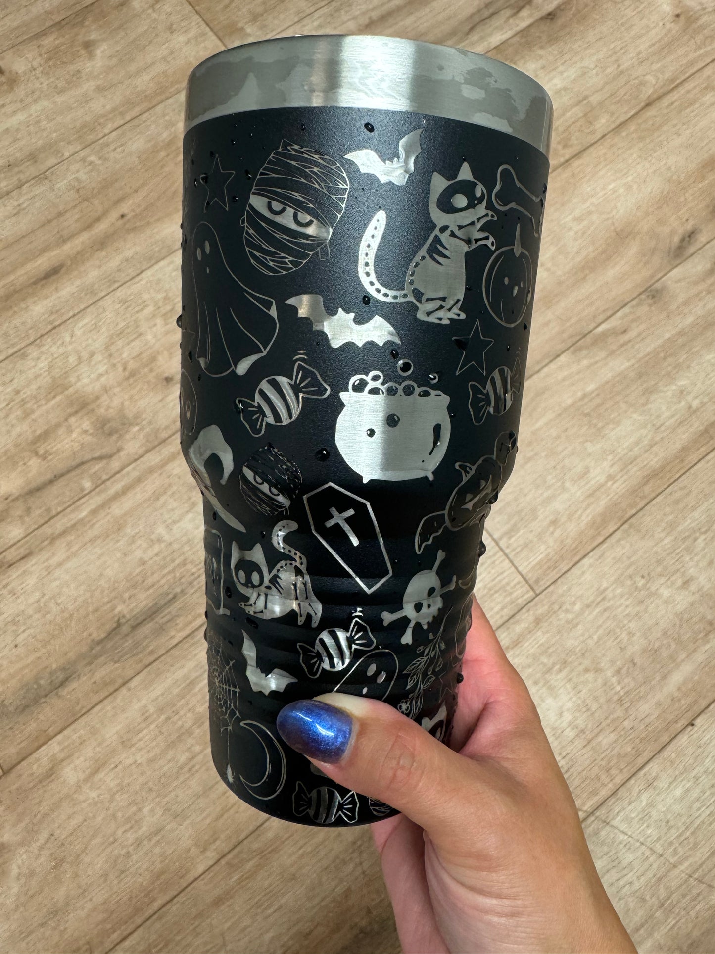 Spooky Doodles 30oz Hot/Cold Cup