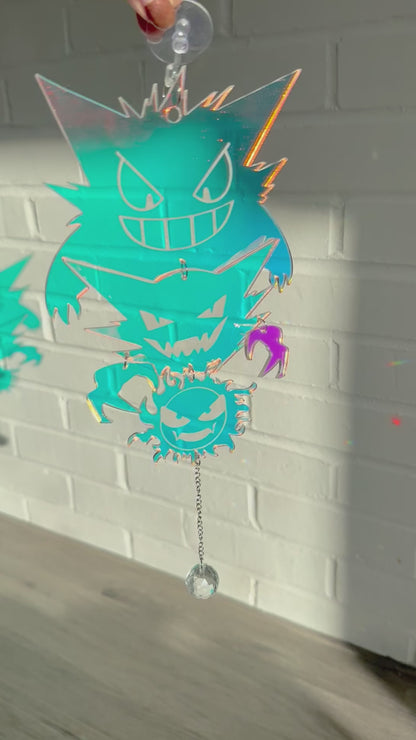 Gengar Evolution Sun Catcher