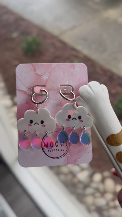 Rain Cloud Earrings